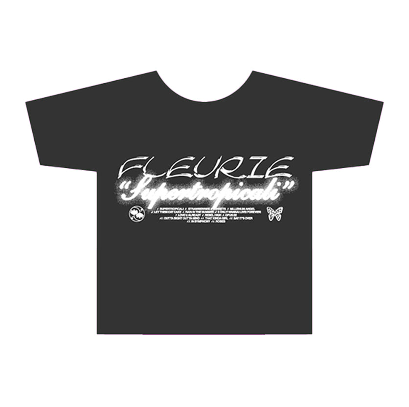 SUPERTROPICALI GRAY T-SHIRT