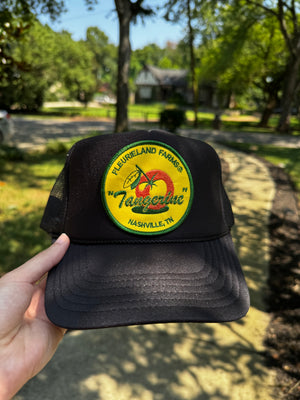 BLACK TANGERINE PATCH HAT