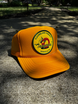 YELLOW TANGERINE PATCH HAT