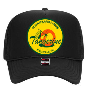BLACK TANGERINE PATCH HAT