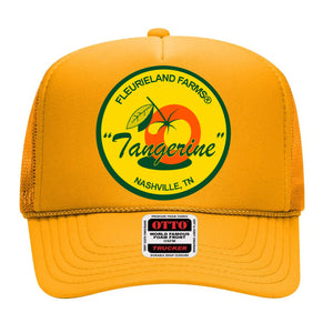 YELLOW TANGERINE PATCH HAT